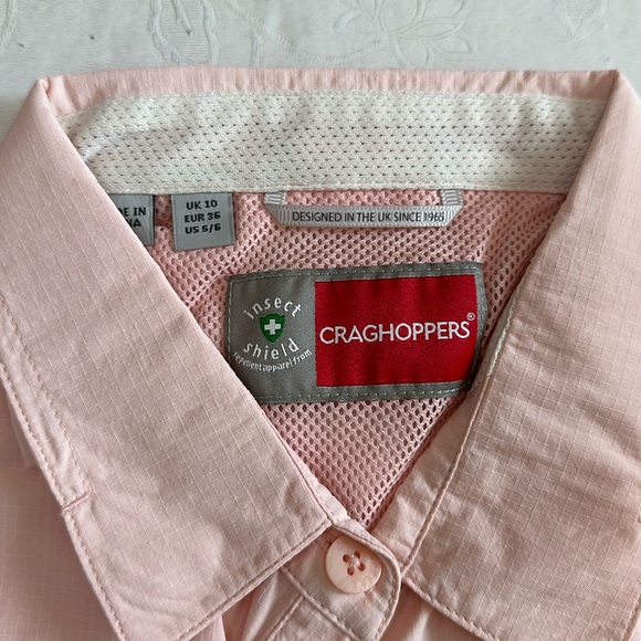 Craghoppers NOSILIFE ADVENTURE SHORT SLEEVE SHIRT - Shell Ponk - Picture 2 of 16
